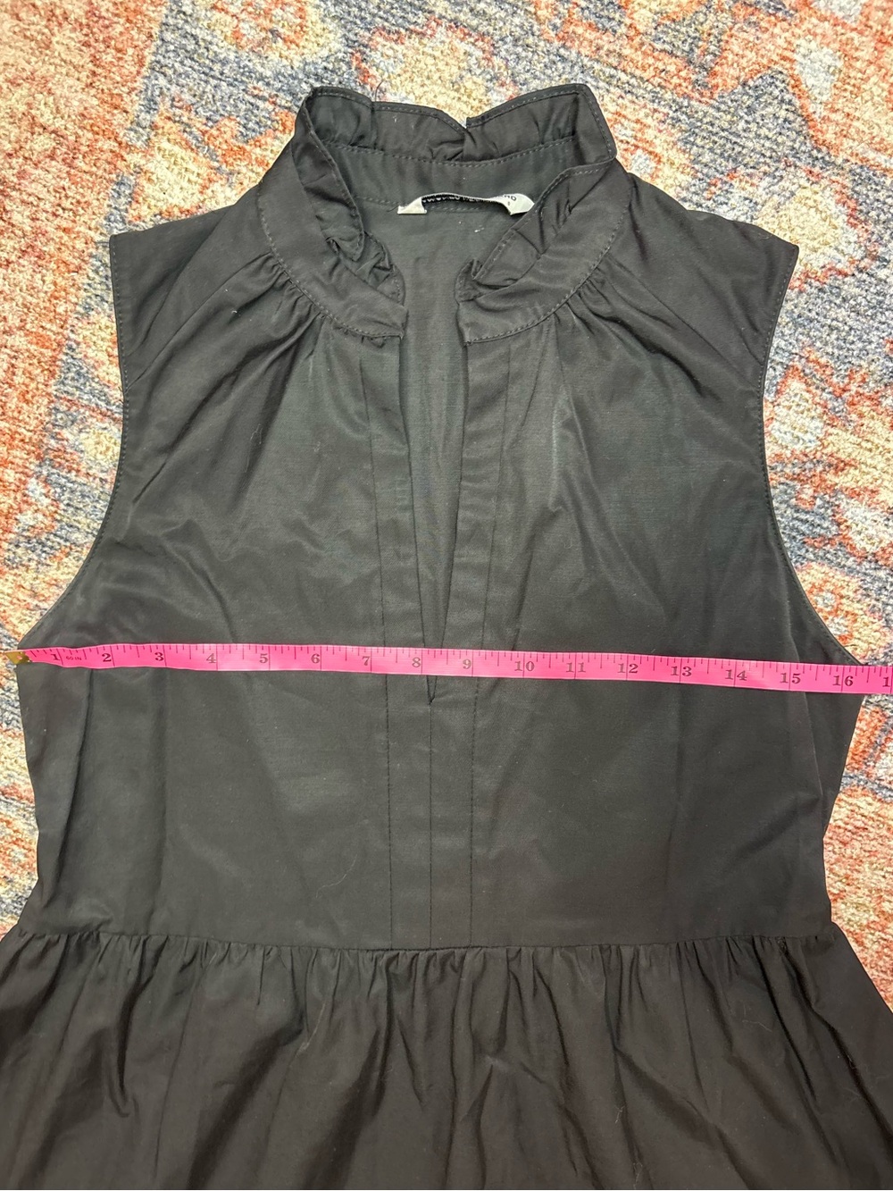 Amanda Uprichard Black Sleeveless Saffron Mini Dress size Small - Picture 12 of 13